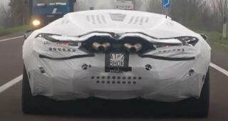 ทายาท Lamborghini Aventador หลุดขณะทดสอบ คาดเปิดตัวเดือนมีนาคม 2023