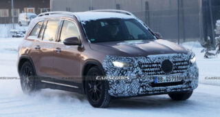 Mercedes-Benz GLB รุ่นปรับโฉมปี 2024 ถูกพบขณะทดสอบ ก่อนเปิดตัว