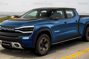 ภาพเรนเดอร์ RAM Revolution รถกระบะไฟฟ้า ก่อนเปิดตัว 5 มกราคม ปีหน้า