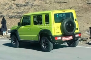 2023 Suzuki Jimny รุ่น 5 ประตู ใหม่ ! หลุดขณะถ่ายทำการโปรโมทในอินเดีย ก่อนเปิดตัวกลางเดือนมกราคมปีหน้า