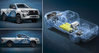 Toyota Hilux H2 Prototype รถกระบะพลังงานไฮโดรเจน เตรียมผลิตในอังกฤษปีหน้า