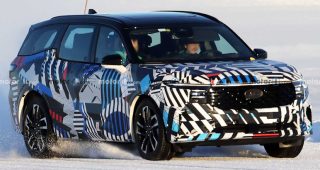 2024 Ford Edge ใหม่ โผล่ทดสอบ ในสภาพอากาศหนาวจัด ก่อนเปิดตัวปีนี้