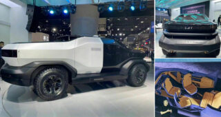 IAT T-Mad ต้นแบบรถกระบะไฟฟ้า จากจีน คู่แข่ง Tesla Cybertruck ขับได้ไกล 1,000 กม./ชาร์จ