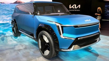 KIA EV9 ปี 2024 ว่าที่ SUV ไฟฟ้ารุ่นใหม่ หลุดข้อมูลสเปกเบื้องต้น พร้อมราคา ก่อนเปิดตัวในปีนี้