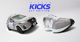 Nissan จับมือ New Balance แปลงโฉม Kicks e-Power 4WD เป็น Sneaker รุ่น 327