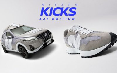 Nissan จับมือ New Balance แปลงโฉม Kicks e-Power 4WD เป็น Sneaker รุ่น 327