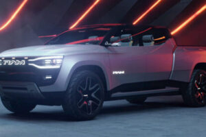 RAM 1500 Revolution BEV Concept รถกระบะไฟฟ้า เบาะนั่ง 3 แถว อวดโฉมที่งาน CES ในลาสเวกัส ก่อนเวอร์ชันผลิตจริงจะมาในปี 2024