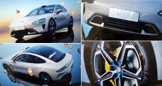 หลุดภาพ Xiaomi MS11 ว่าที่รถยนต์ซีดานไฟฟ้ารุ่นใหม่ ก่อนเปิดตัวไตรมาสแรกของปี 2024