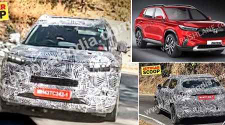 2023 Honda SUV ขนาดกลาง โผล่ทดสอบที่อินเดีย คาดเปิดตัวช่วงเดือนเมษายนนี้