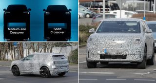 Ford SUV EV พื้นฐานเดียวกับ Volkswagen ID.4 ถูกพบในระหว่างทดสอบ ก่อนเปิดตัวเร็ว ๆ นี้