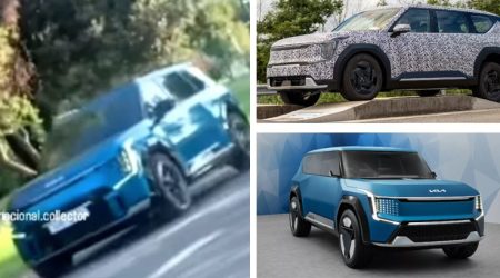 2024 KIA EV9 รถ SUV ไฟฟ้าระดับเรือธง หลุดขณะถ่ายวิดีโอโปรโมท ก่อนเปิดตัวเร็ว ๆ นี้