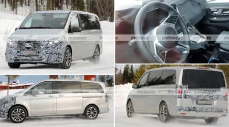 Mercedes-Benz V-Class รุ่นใหม่ เผยภาพ Spyshot ขณะทดสอบ ก่อนเปิดตัวช่วงฤดูร้อนปีนี้