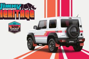 Suzuki Jimny Heritage รุ่นพิเศษ มีแค่ 300 คันเท่านั้น