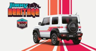 Suzuki Jimny Heritage รุ่นพิเศษ มีแค่ 300 คันเท่านั้น