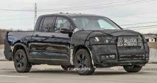 ภาพหลุด Honda Ridgeline ปี 2024 ขณะทดสอบในอเมริกา