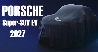 Porsche เผยทีเซอร์ K1 Super-SUV EV บนแพลตฟอร์ม SSP ที่จะเปิดตัวในปี 2027