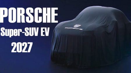 Porsche เผยทีเซอร์ K1 Super-SUV EV บนแพลตฟอร์ม SSP ที่จะเปิดตัวในปี 2027