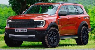 Ford Everest Raptor หากผลิตจริง อาจมีดีไซน์ประมาณนี้ ?