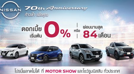 NISSAN ส่งโปรโมชั่นใหญ่ลุยงาน Motor Show 2023