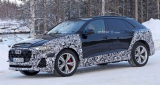Audi Q8 ปี 2024 ขณะทดสอบ คาดเตรียมเปิดตัวในปีนี้