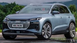 Audi Q6 e-tron อาจมีดีไซน์ประมาณนี้ ? อ้างอิงจากทีเซอร์ต้นแบบที่ใกล้จะผลิตจริง ก่อนเปิดตัวในปีนี้