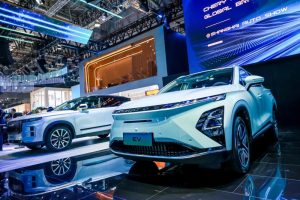 Chery รถยนต์ใหม่ OMODA5 EV และ JAECOO ในงาน Auto Show 2023