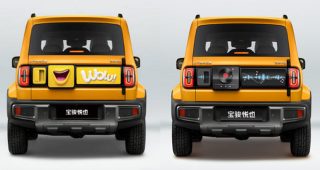 Baojun Yep รถ SUV EV ไซส์มินิจากจีน มีจอดิจิทัลด้านท้ายคล้าย Apple Watch สำหรับแสดงสถานะต่าง ๆ
