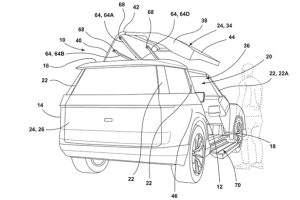 Ford ยื่นจดสิทธิบัตรประตู Gullwing แบบปีกนก เปิดด้านเดียว