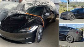 ภาพหลุด Tesla Model 3 โฉมใหม่ คาดเปิดตัวไตรมาส 3 ปีนี้