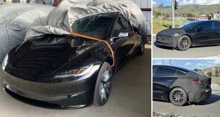 ภาพหลุด Tesla Model 3 โฉมใหม่ คาดเปิดตัวไตรมาส 3 ปีนี้