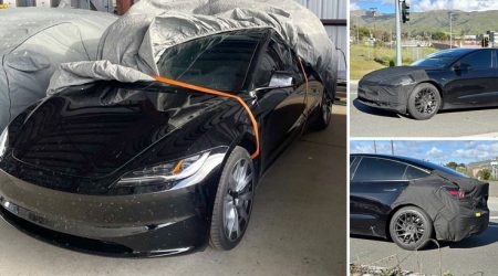 ภาพหลุด Tesla Model 3 โฉมใหม่ คาดเปิดตัวไตรมาส 3 ปีนี้