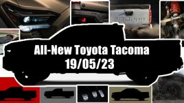 All-New Toyota Tacoma เผยรายละเอียด คอนเฟิร์ม เปิดตัว 19 พฤษภาคมนี้