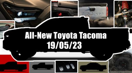 All-New Toyota Tacoma เผยรายละเอียด คอนเฟิร์ม เปิดตัว 19 พฤษภาคมนี้