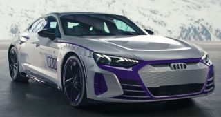 Audi RS E-Tron GT Ice Race Concept เผยทีเซอร์ก่อนเปิดตัว 28 พฤษภาคมนี้