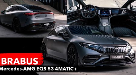 Mercedes-AMG EQS 53 4MATIC+ ร่างแต่งสุดหล่อจาก BRABUS