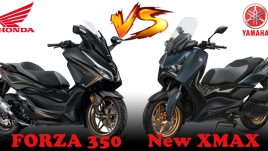 เปรียบเทียบ Honda Forza 350 vs New Yamaha Xmax