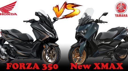 รีวิว เปรียบเทียบ Honda Forza 350 vs Yamaha Xmax 2023