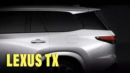 Lexus TX ปี 2024 SUV ขนาดใหญ่สามแถวรุ่นใหม่