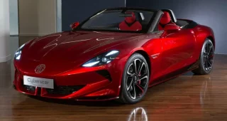 MG Cyberster Electric Roadster โชว์สไตล์แปลกใหม่ระหว่างการเปิดตัวในประเทศอังกฤษ
