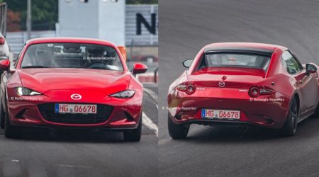 Mazda MX-5 ใหม่ โผล่ทดสอบที่สนามแข่ง Nurburgring ของเยอรมนี