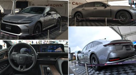ภาพคันจริง Toyota Crown Sedan FCEV ก่อนเปิดตัวใน Q3 ปีนี้