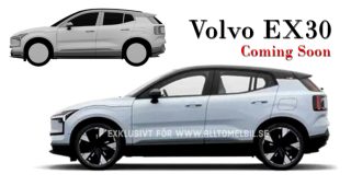 ภาพแรก Volvo EX30 รถ SUV ไฟฟ้า 100% ก่อนเปิดตัว 7 มิถุนายนนี้