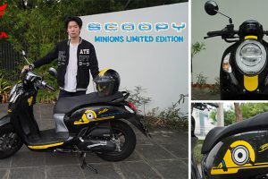 รีวิว Honda Scoopy Minions Limited Edition ลายใหม่สุดคูล ใช้งานได้คล่องตัวและประหยัดน้ำมัน