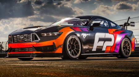 ม้ามืดตัวแข่ง Ford Mustang GT4 เปิดตัวแล้ว ! พร้อมเครื่องยนต์ V8 แบบ Coyote ที่พัฒนาโดย Ford Performance