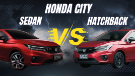 รีวิว เปรียบเทียบ 2023 Honda City Hatchback VS Honda City Sedan