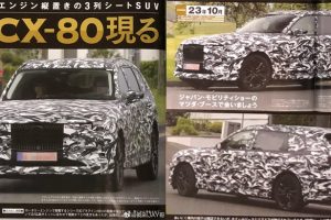 ภาพหลุด Mazda CX-80 พร้อมรายละเอียดบางส่วน คาดเปิดตัว 25 ตุลาคมนี้
