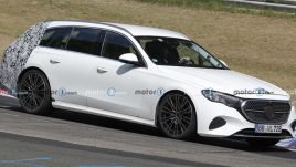 Mercedes-Benz E-Class (Wagon) ปี 2024 โผล่ทดสอบที่สนามเนือร์บูร์กริง ประเทศเยอรมัน