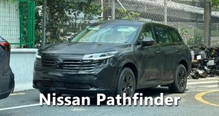 ภาพหลุด Nissan Pathfinder รถยนต์ SUV สุดหรู 7 ที่นั่ง เวอร์ชันผลิตจริง ! ก่อนเปิดตัวปลายปีนี้