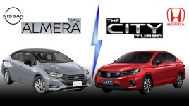 รีวิว เปรียบเทียบ 2023 Nissan Almera VS Honda City Turbo RS