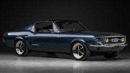 Ford Mustang Fastback รุ่นปี 1967-68 ร่างคัสตอม เปลี่ยนแชสซีใหม่ พร้อมติดเครื่องยนต์ V8 Coyote 5.0 ลิตร